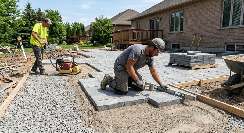 Driveway Pavers Installation