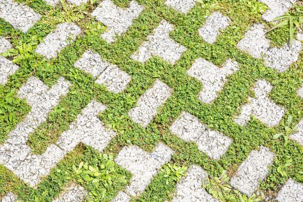 Grass Pavers Installation